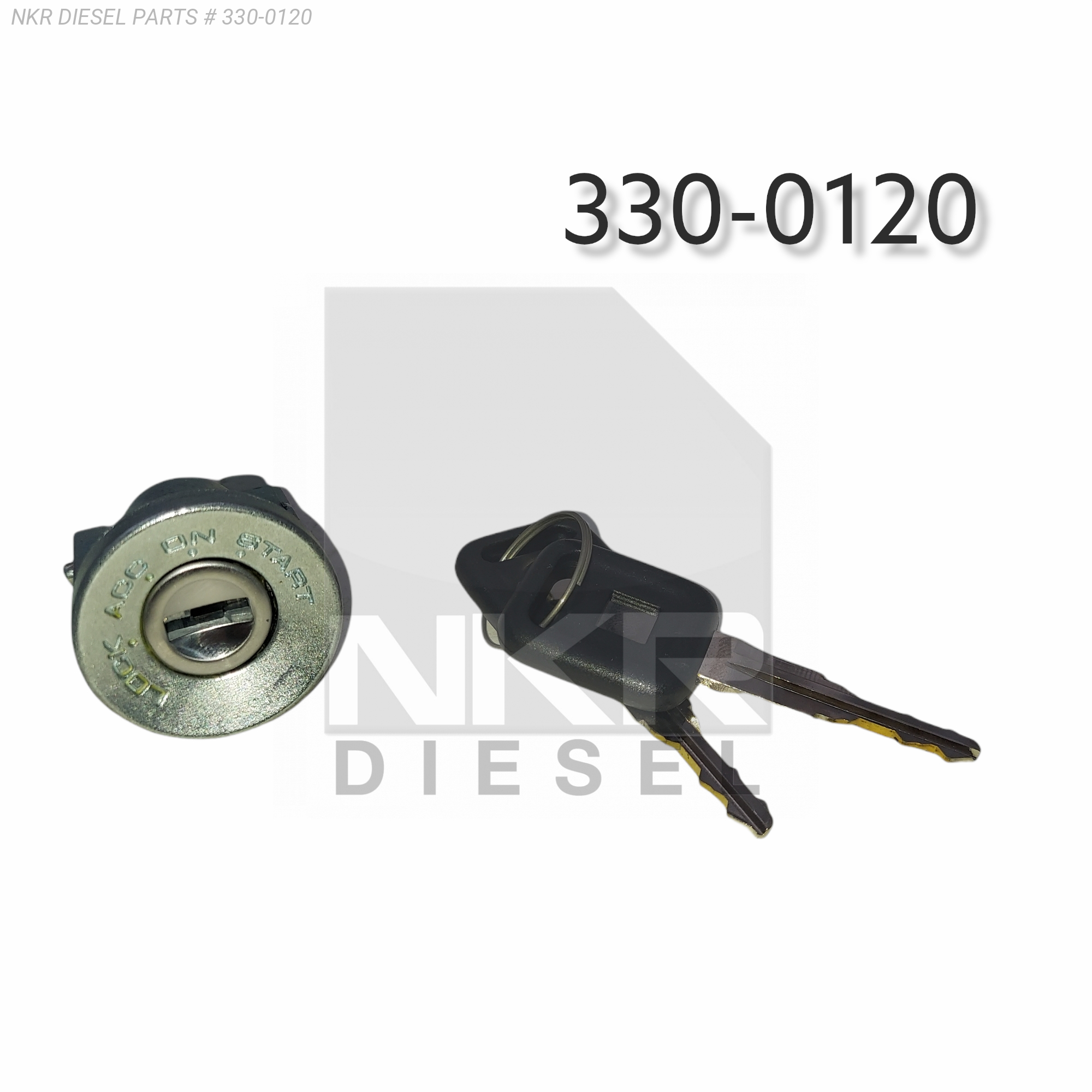 Ignition Cylinder For Isuzu NPR NPRHD NRR NQR 4HK1 5.2L 4HE1 4.8L 94/
