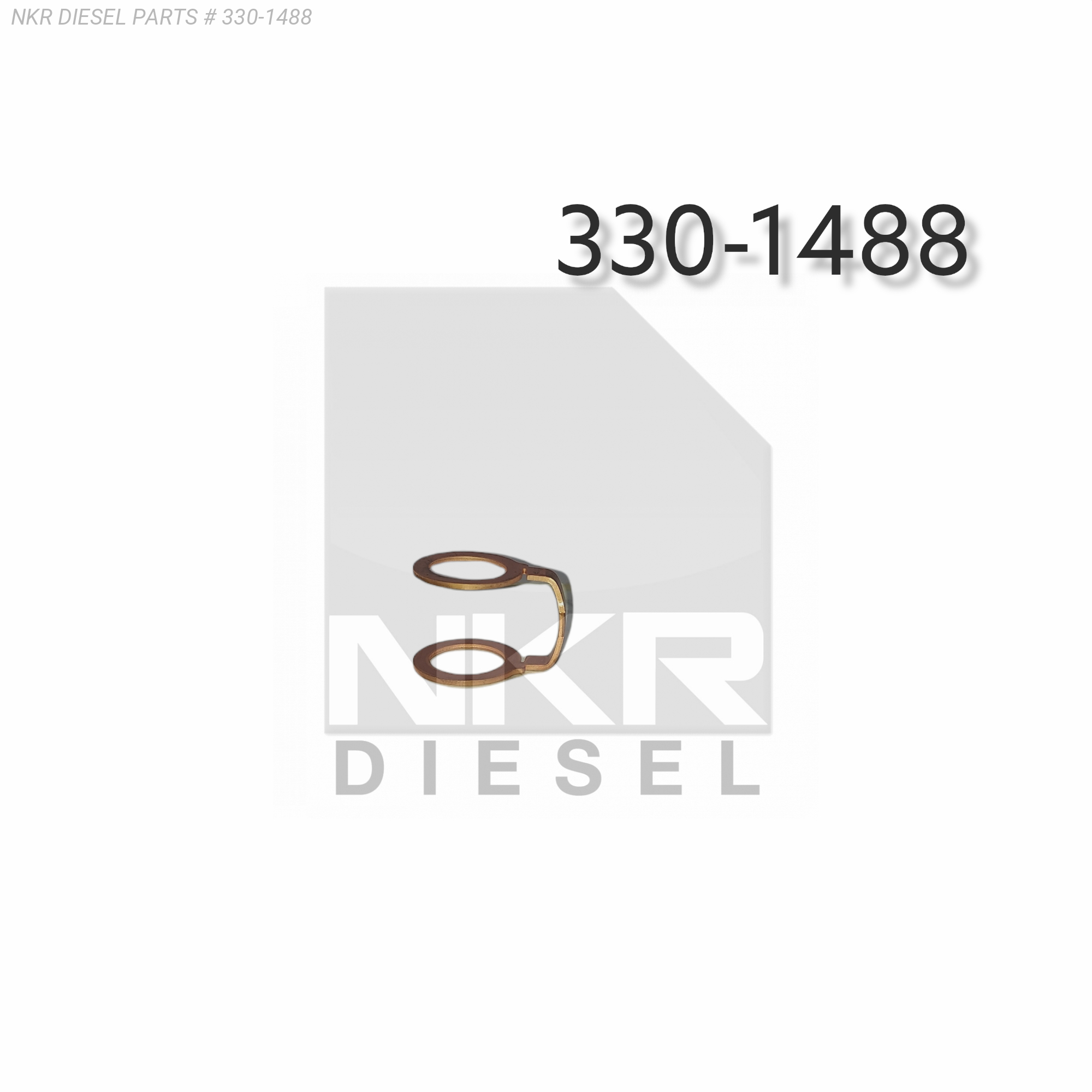 89sebar オビワン Gasket Eye Bolt For Isuzu - 8973311371