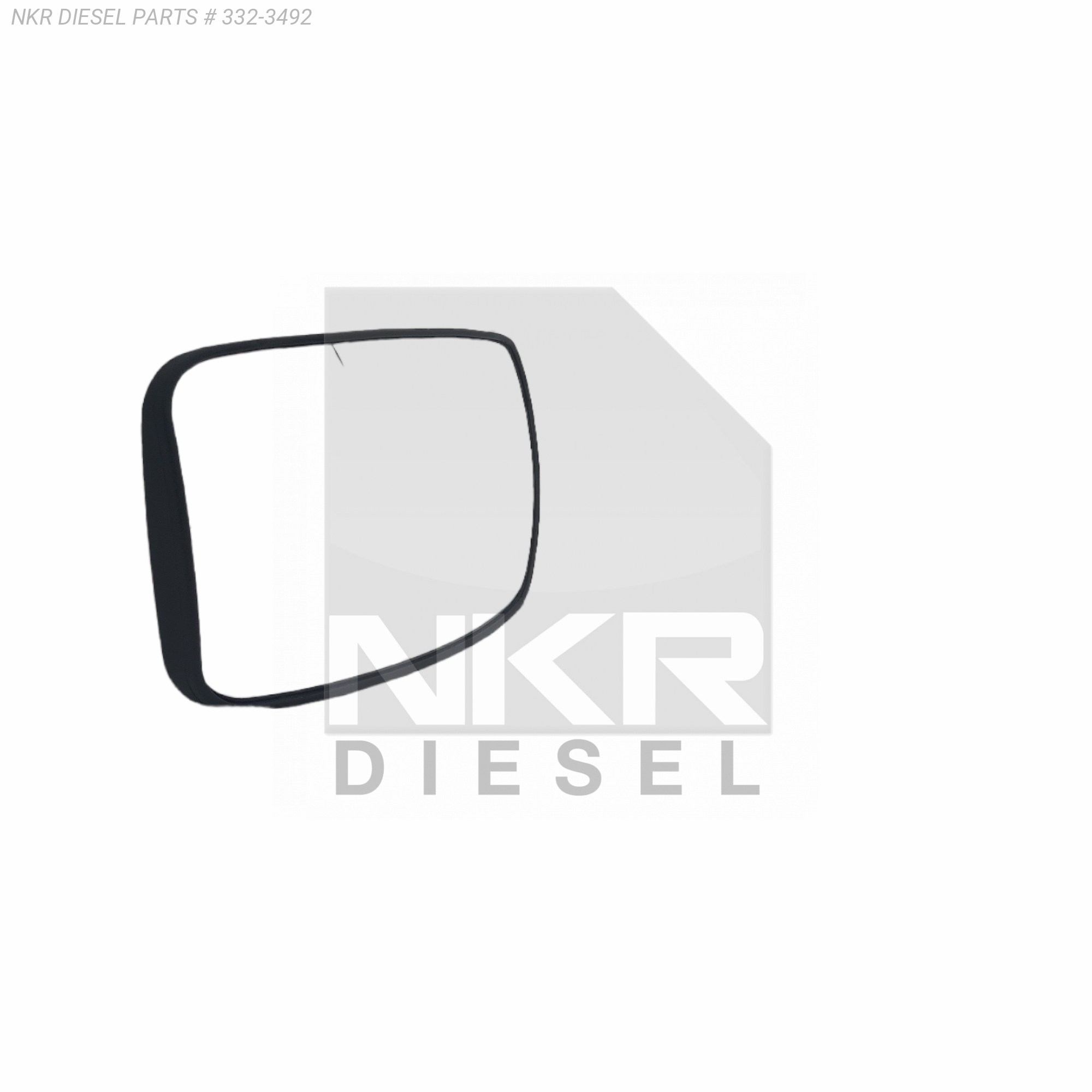 Mirror Under For Isuzu Truck - 8980430650