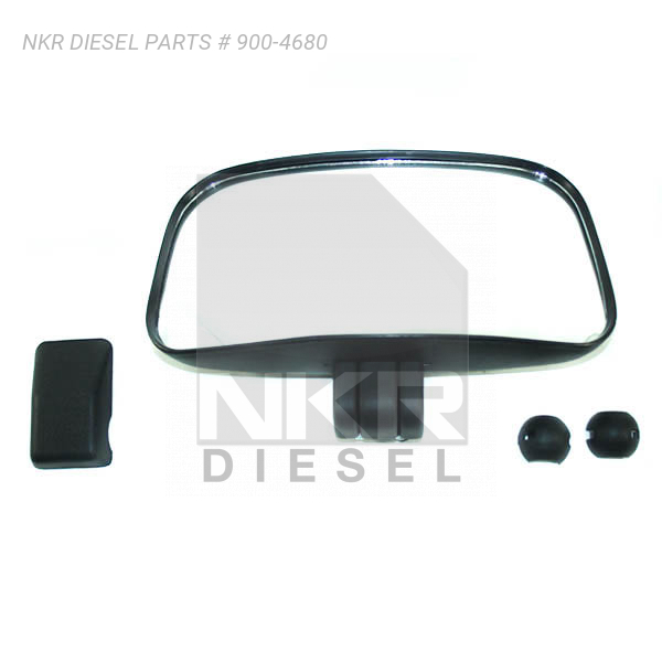 thumbnail image 2 of TRQ 19YP75V Door Mirror Set – Fits 1986-2017 Isuzu NPR, Manual, Paint To Match, Convex Glass 2 of 6
