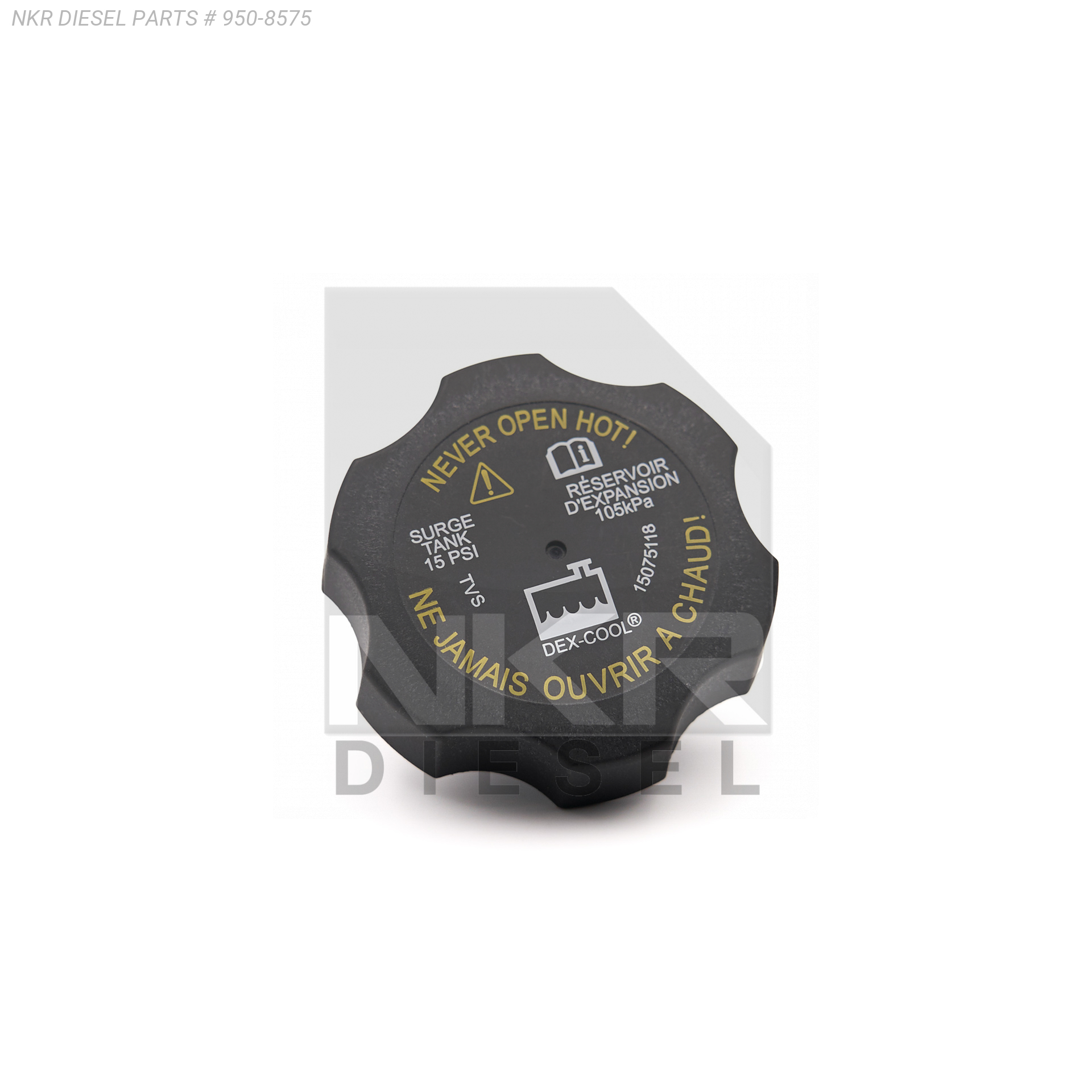Ftr Radiator Cap CAP, RADIATOR SURGE TANK For ISUZU FTR FVR FXR 2003-2009 6H1K 7.8L ...