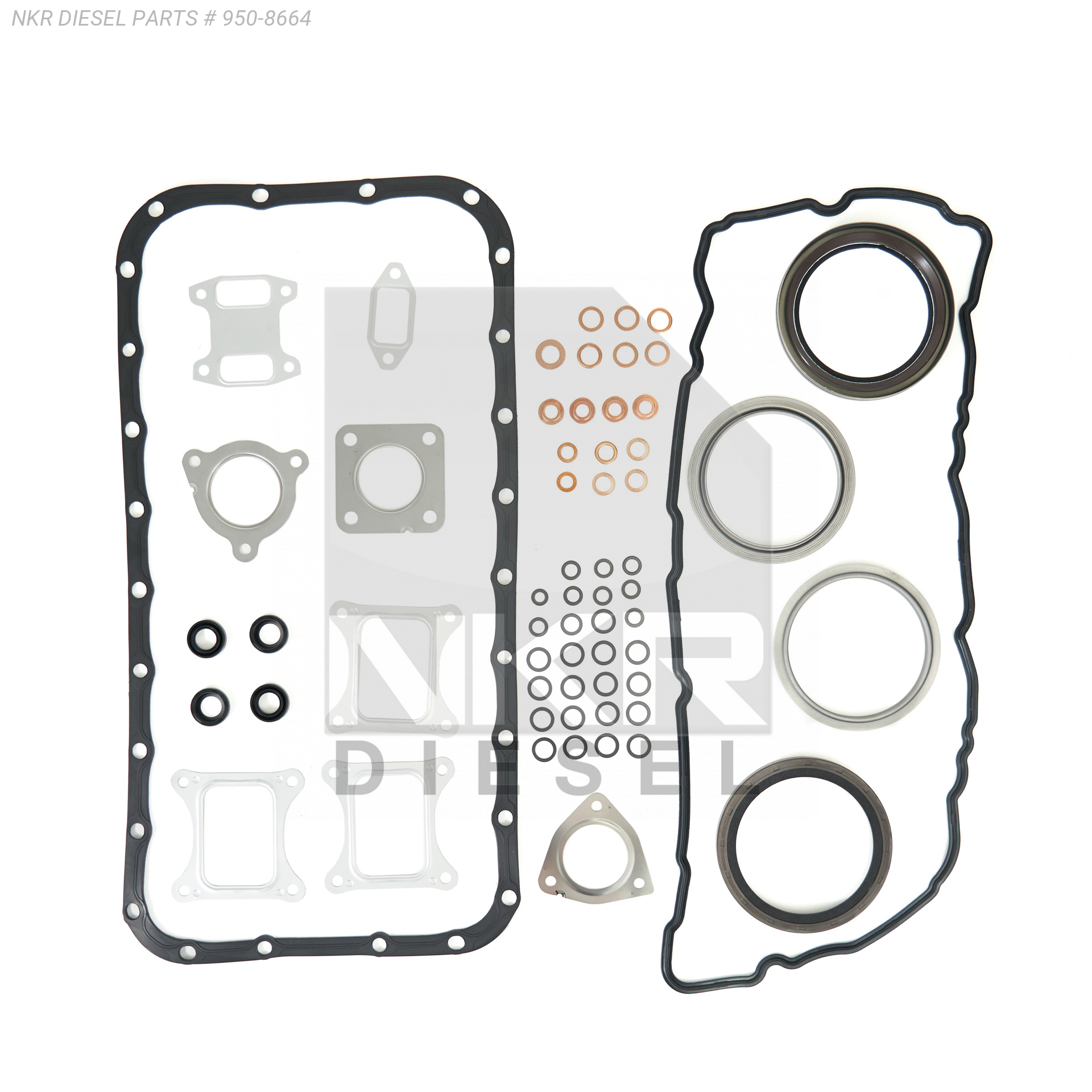 Full Gasket Set Engine For Isuzu 4HK1 11/15 T=1.475 Non Hole 5878162880