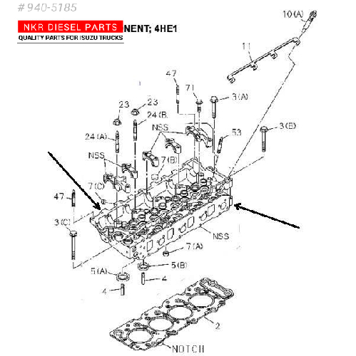 人気!ラスト1◎All-round◎8inch Toyota Remanufactured Big Valve Cylinder Head, Year:00-05