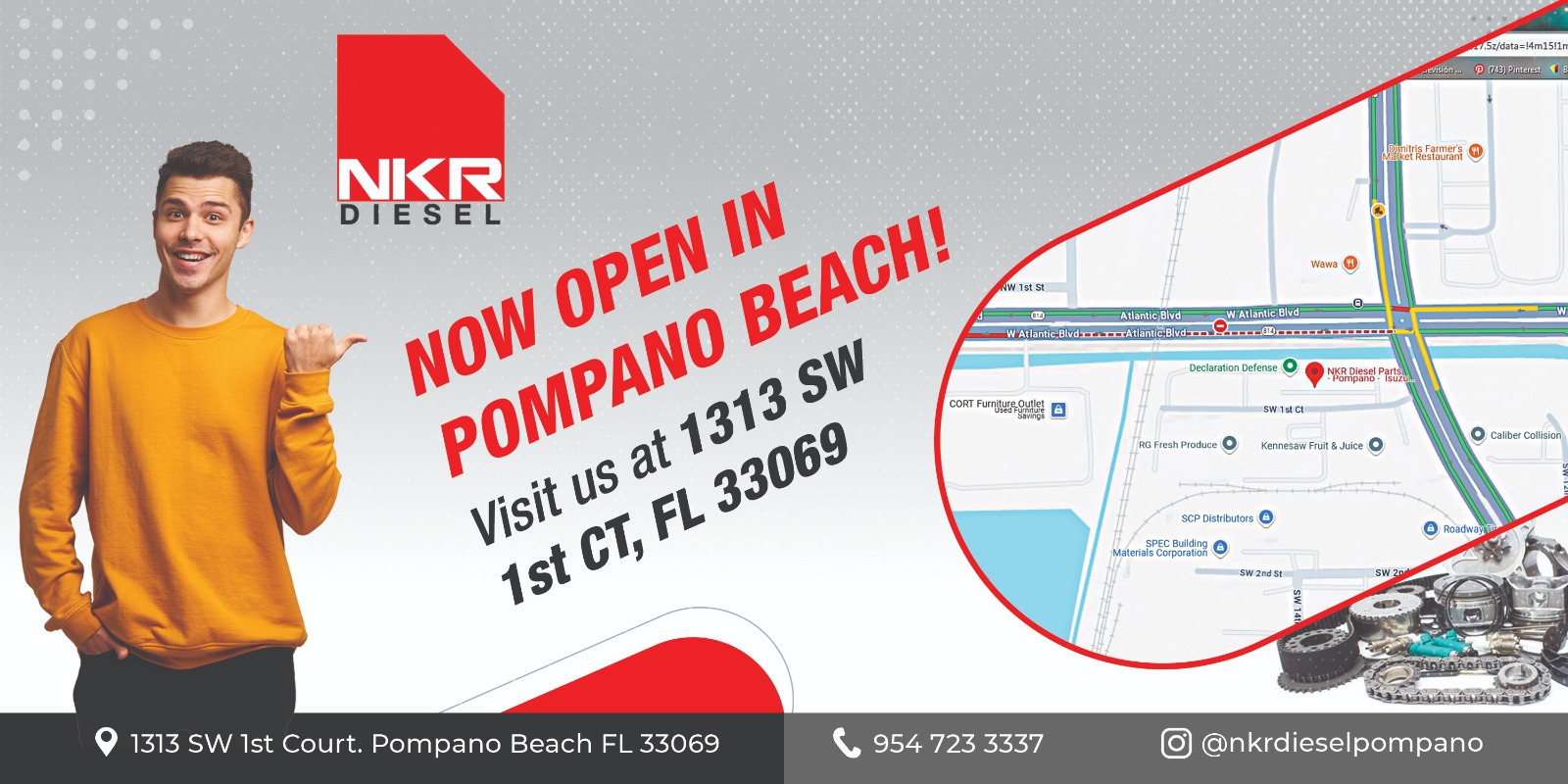 NKR Diesel Parts storefront